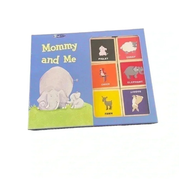 Mommy & Me Book & Play Tiles Fun Learning Educational Book - Picture 1 of 6